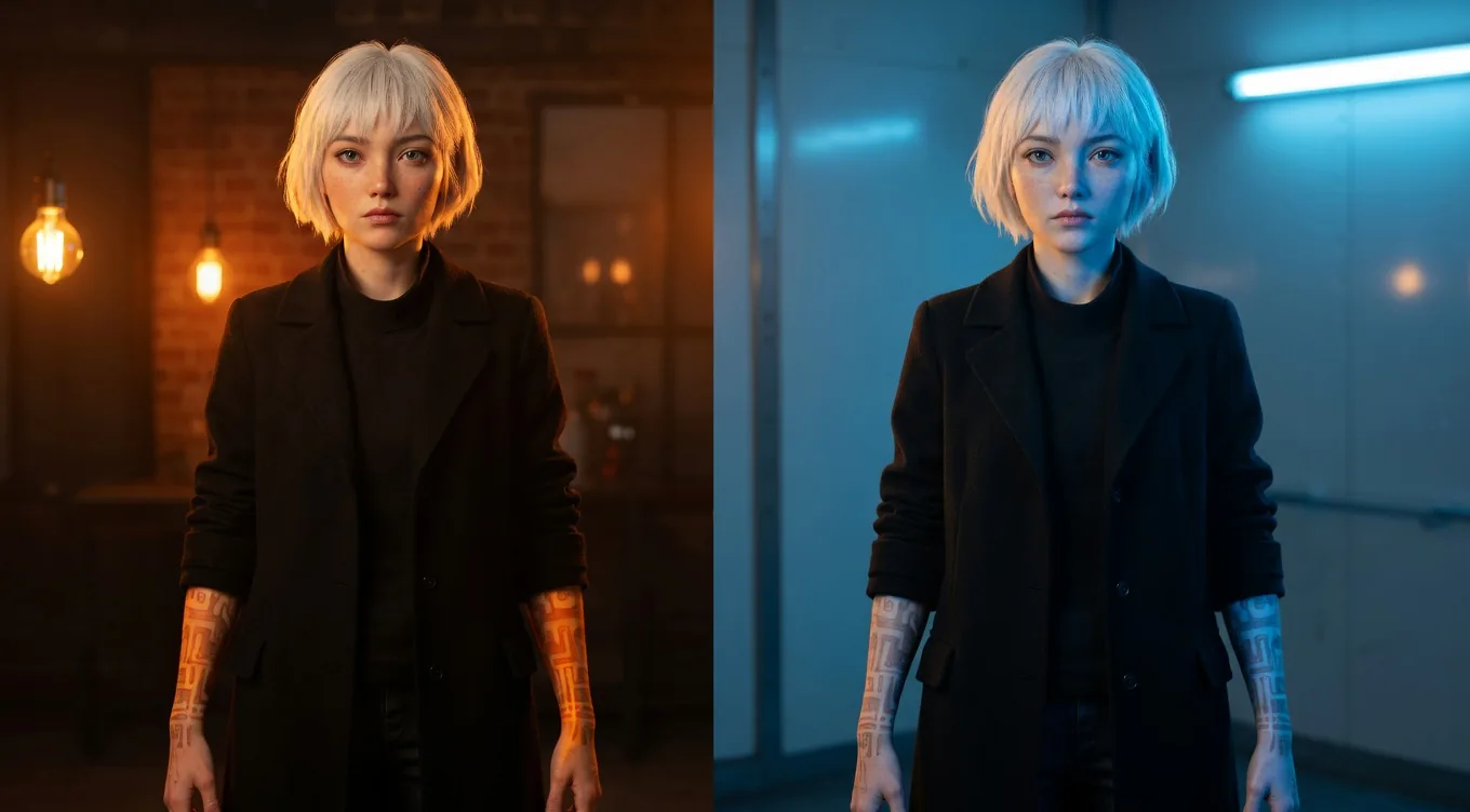 Color Temperature: пример приёма