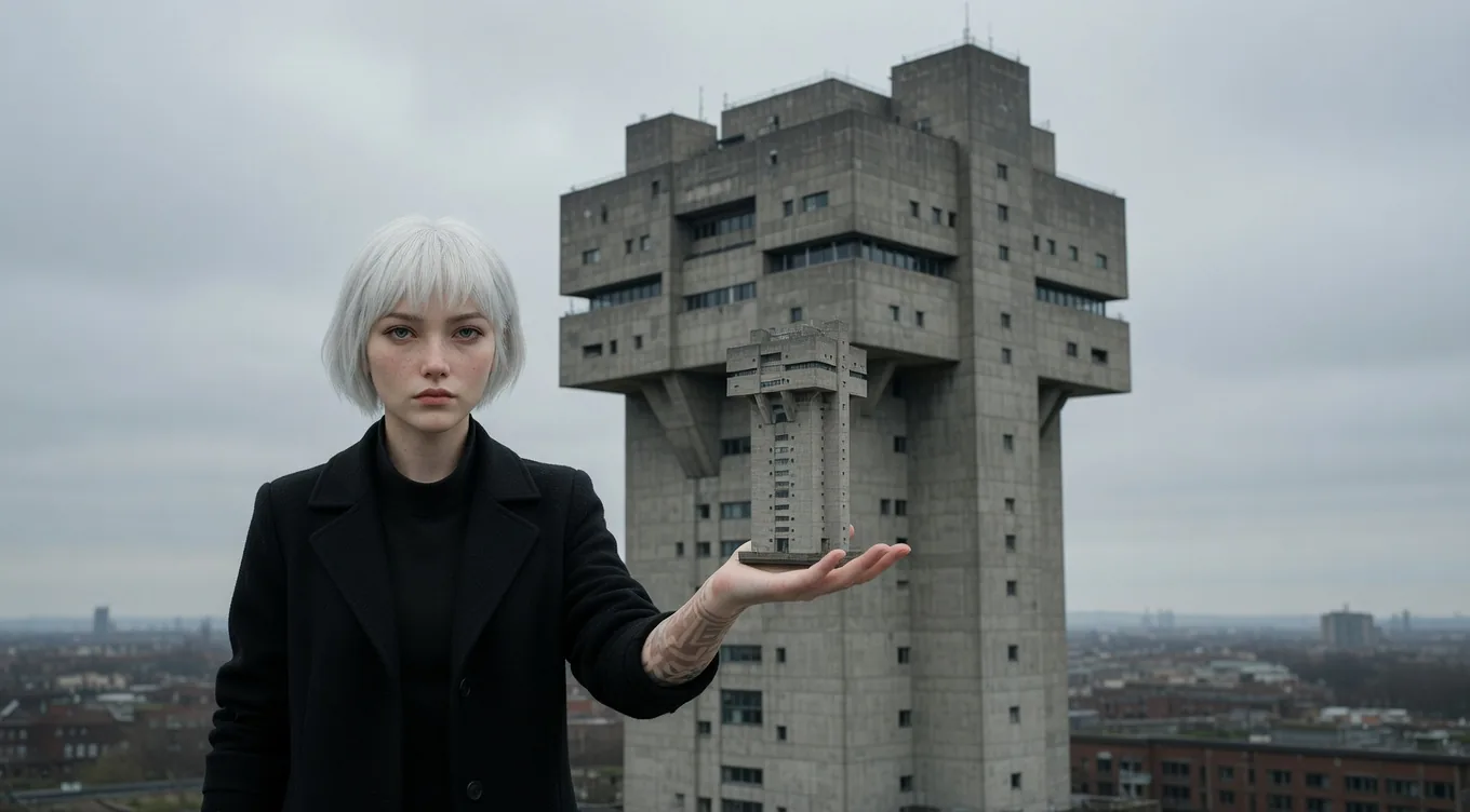Forced Perspective: пример приёма